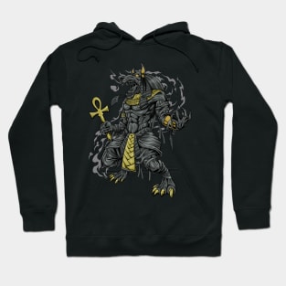 Egyptian god Anubis Hoodie